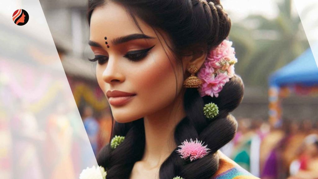 বিভিন্ন শাড়ির সাথে চুলের ডিজাইনের বৈচিত্র্যতা